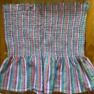 Neverworn American eagle smocked tube top